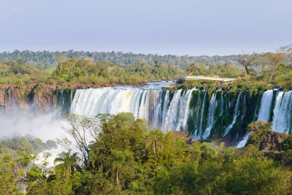 Paesaggio Dal Parco Nazionale Delle Cascate Iguazu Argentina Patrimonio Dell — Foto Stock