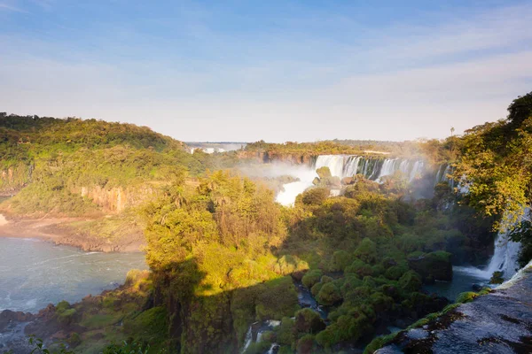 Τοπίο Από Iguazu Εμπίπτει Στο Εθνικό Πάρκο Αργεντινή Παγκόσμιας Κληρονομιάς — Φωτογραφία Αρχείου