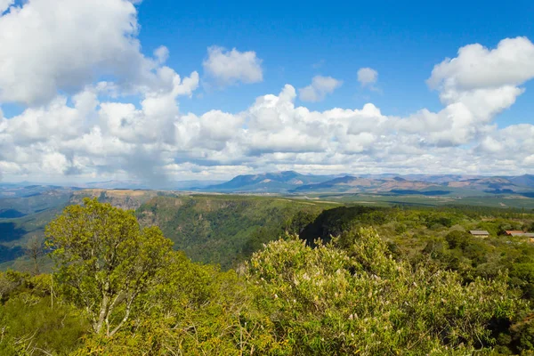 Blyde River Kanyonu Panoraması Tanrı Nın Penceresinden Bakış Açısı Mpumalanga — Stok fotoğraf