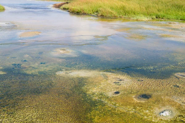 Zona Termale Hveravellir Islanda Altopiani Dell Islanda — Foto Stock