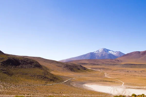 Paesaggio Montano Boliviano Bolivia Vista Sull Altopiano Andino Vista Sul — Foto Stock