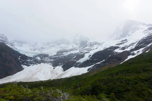 Fransız Vadisi Manzaralı Torres Del Paine Ulusal Parkı Şili Fransız — Stok fotoğraf