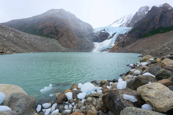 Blick Auf Den Piedras Blancas Gletscher Los Glaciares Nationalpark Chalten — Stockfoto