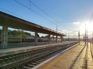 Tren parça perspektif görünüm