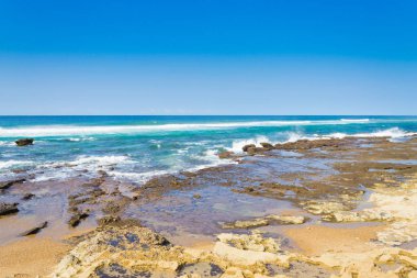 Isimangaliso Sulak alan Park beach, Güney Afrika