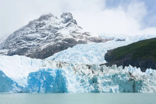 Spegazzini Glaciar vista do lago Argentino, Paisagem da Patagônia — Fotografia de Stock