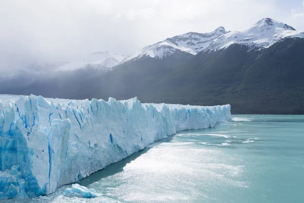 Προβολή παγετώνα Perito Moreno, τοπίο της Παταγονίας, Αργεντινή — Φωτογραφία Αρχείου