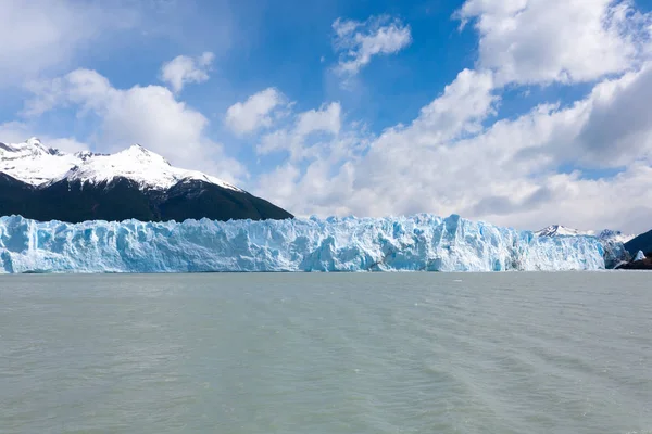 Pohled na Ledovec Perito Moreno, patagonská krajina, Argentina — Stock fotografie