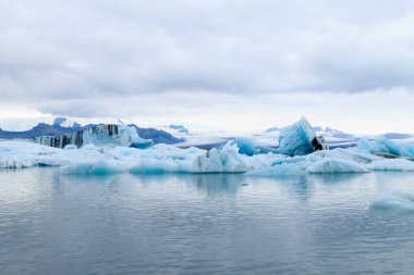 Buzdağları su, Jokulsarlon buzul Gölü, İzlanda