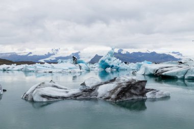 Buzdağları su, Jokulsarlon buzul Gölü, İzlanda