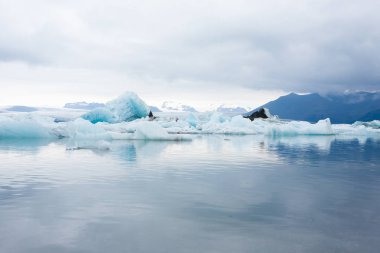 Buzdağları su, Jokulsarlon buzul Gölü, İzlanda