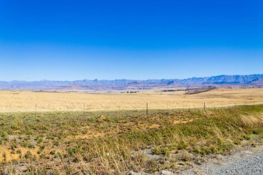 Güney Afrika, ejderhanın dağlar manzara