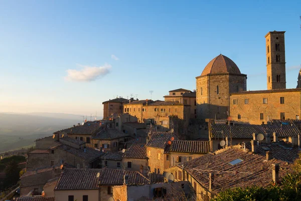 Volterra city landschap, Toscane, Italië — Stockfoto