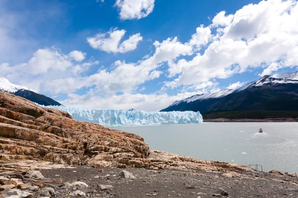 Perito moreno gletscherblick, patagonien landschaft, argentinien — Stockfoto