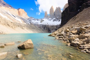 Torres del Paine Manzarası, Las Torres Üssü, Şili