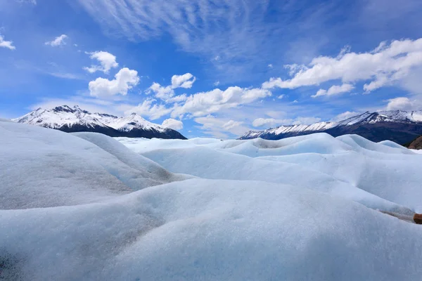 Caminhando no glaciar Perito Moreno Patagônia, Argentina — Fotografia de Stock