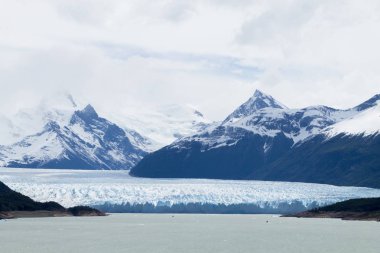 Perito Moreno Buzulu görünümü, Patagonya manzara, Arjantin