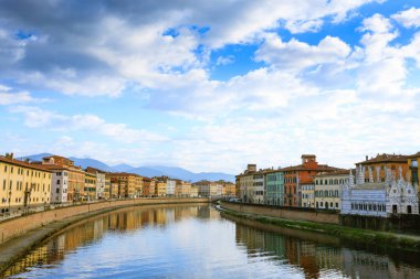 Pisa gün görünümü, Toskana, İtalya
