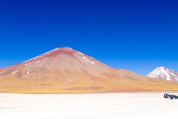 Laguna Blanca krajobraz, Boliwia — Zdjęcie stockowe