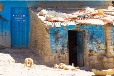Potosi araştırma şehir görünümü, Bolivya