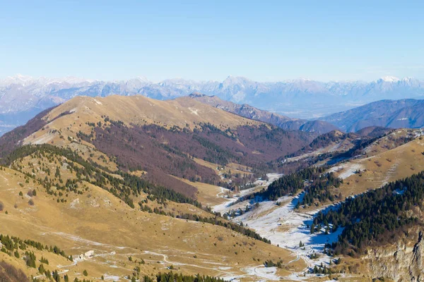 Paesaggio invernale, Alpi italiane — Foto Stock