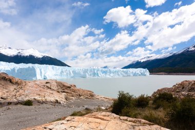 Perito Moreno buzul görünümü, Patagonya manzarası, Arjantin