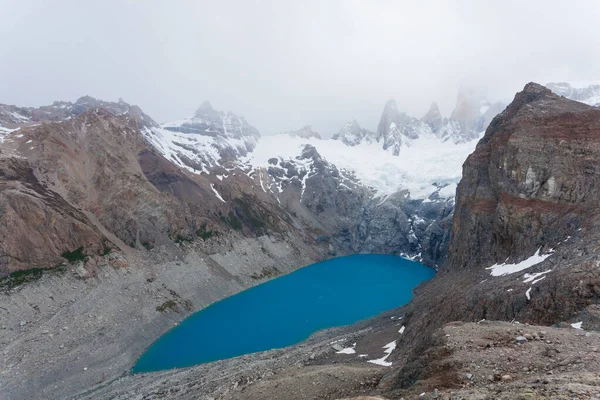 Laguna Sucia View, Fitz Roy berg, Patagonië — Stockfoto