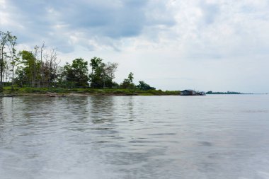 Toplantı suları. Brezilyalı nehirler izdiham Manaus dan