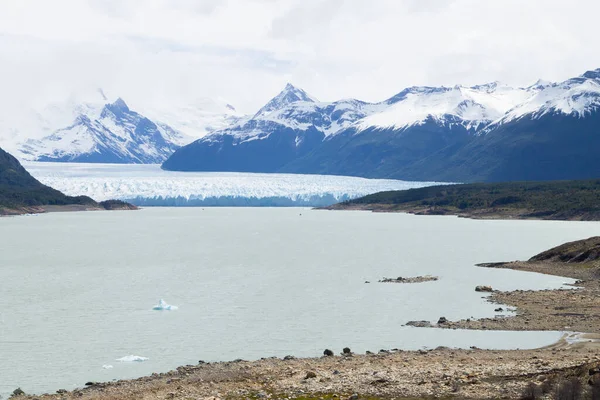 Perito Moreno Gleccser Kilátás Patagónia Táj Argentína Patagóniai Mérföldkő — Stock Fotó