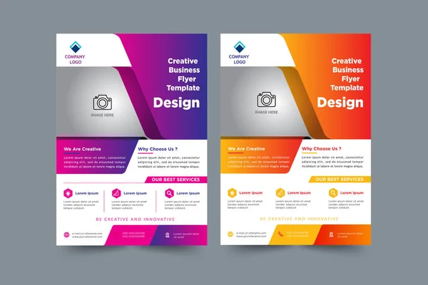 yaratıcı iş broşürü tasarım düzeni, iş a4 vektörünüzü tanıtın