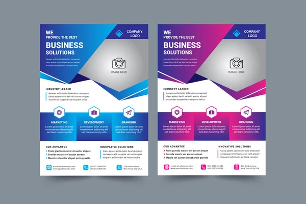 iş broşürü tasarım düzeni, a4 vektörü