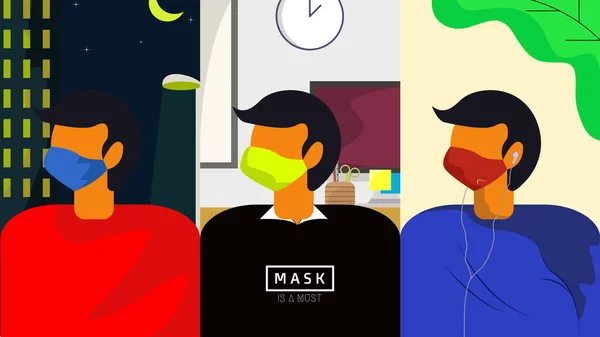 Bugünlerde maske takmak şart. Salgın bir maskeyi yeni bir yaşam-gereksinimi-araçları üyesi olmak için yapar, hatta bir aktivite sırasında kullanmayanlar için bile bir uzmanlık alanı vardır.