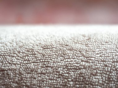 Beyaz terry kumaş dokusu soyut arkaplan, boşluğu kopyala