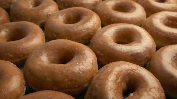 Sırlı Donuts Bir Sürü — Stok video