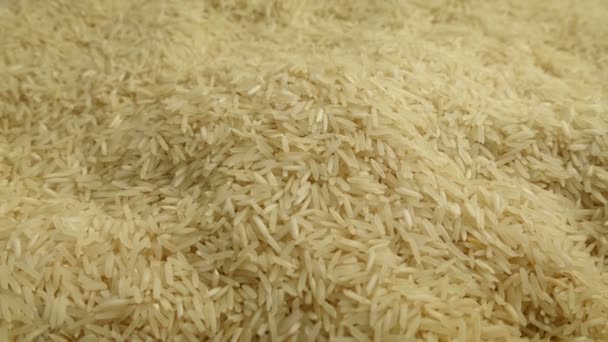 Passing Piles Rice — Stock Video