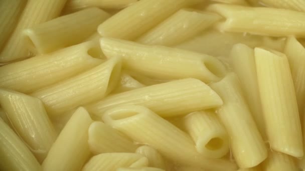 Pasta Kochen Nahaufnahme Schuss — Stockvideo