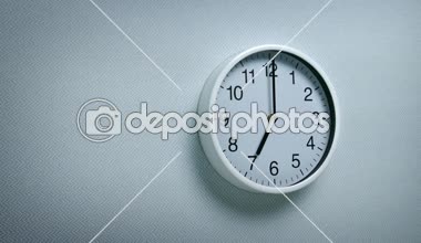 Saat 7 oldu - duvar hareketli atış saat