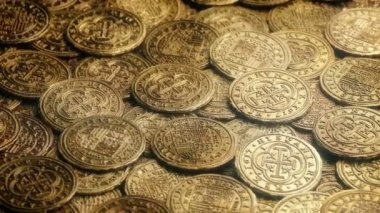 Döner parlak altın