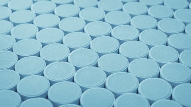 Passerar Massor Medicin Tabletter — Stockvideo