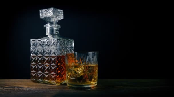 Verre Whisky Par Bouteille — Video