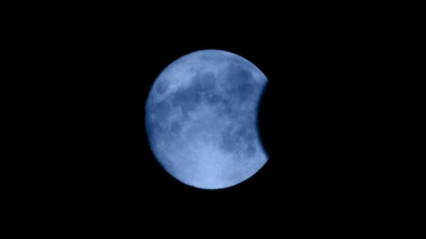 Eclipse Luna — Vídeo de stock