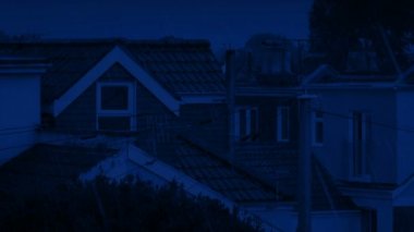 Yağış gece evlerde