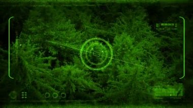 Askeri Nightvision Pov bitti orman