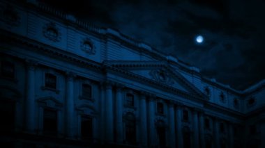 Konak yapı ay ışığında