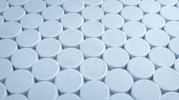 Medicin Tabletter Massproduktion — Stockvideo