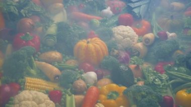 Buharı Ile soğutulmuş bitkisel kazık üzerinde hareket