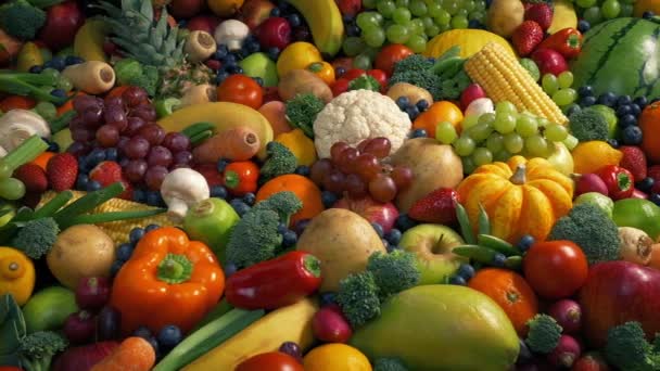 Fruits And Vegetables Of The World