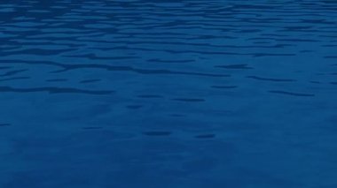 Karanlıkta Göl Ripples