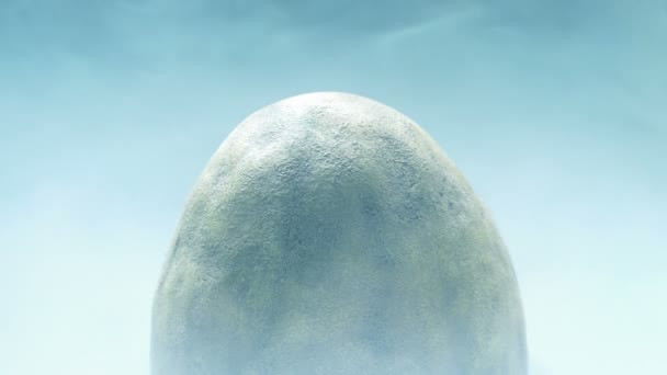 Велике Яйце Холодному Сховищі — стокове відео
