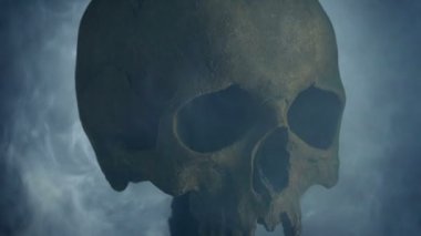 Skull with Smoke Rising Ortaçağ Sahnesi